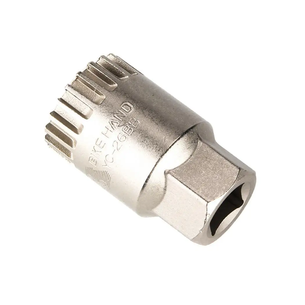 

Bicycle Bottom Bracket Overhaul Tool Integrated Removal Axis Crankset Repair Accessories Cover Silver