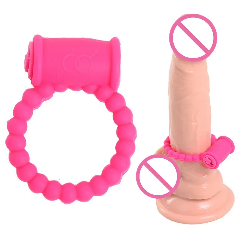 100pcs lot Black and White Vibrating Cock Rings Wholesale Male Sex Toy Maximize Delay Climax