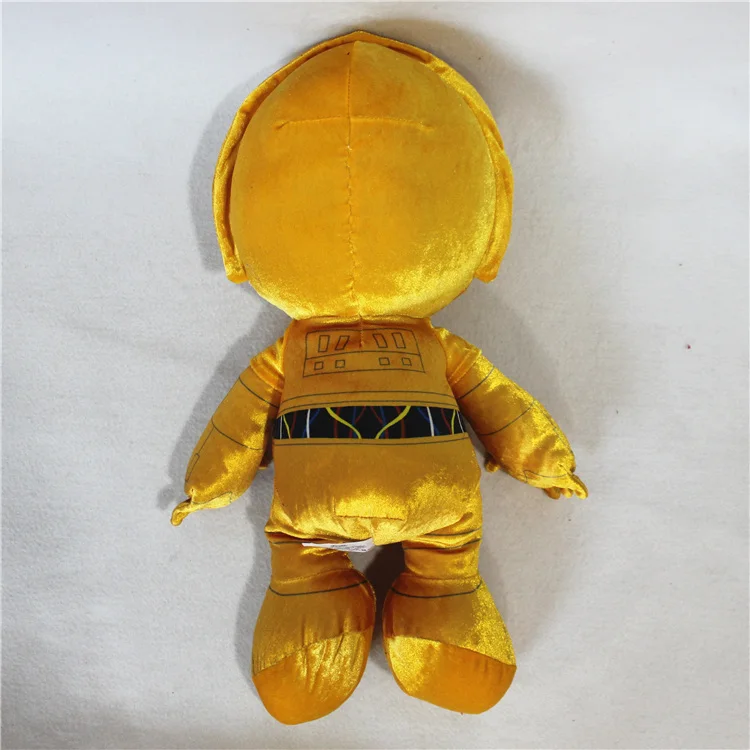 1 шт. 50 см Звездные войны C3PO плюшевые игрушки куклы для детей Подарки и день рождения