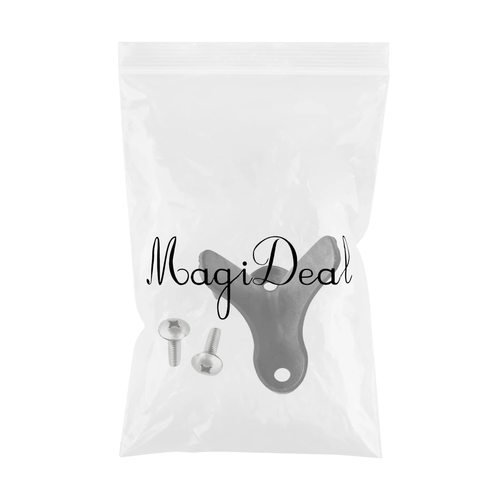 Nylon Kayak Rudder Tail/Rear Securing Rest Rack Support Accessories with 2 Pieces Screws Kayak Rudder Holder
