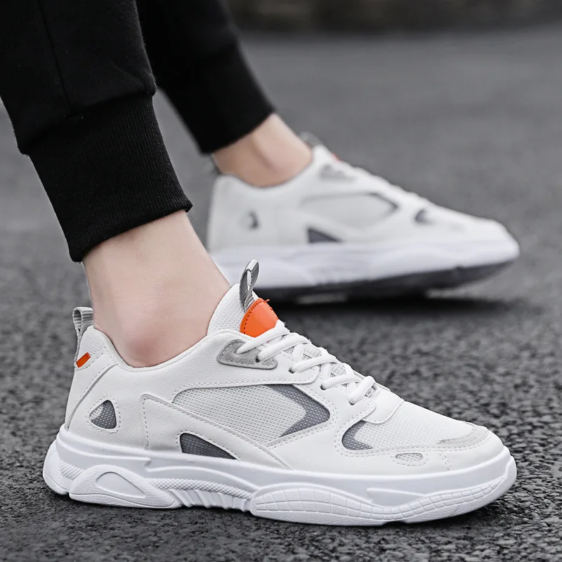 

2019 new summer breathable cool Korean version of the trend of casual sports shoes men's lace-up shoes