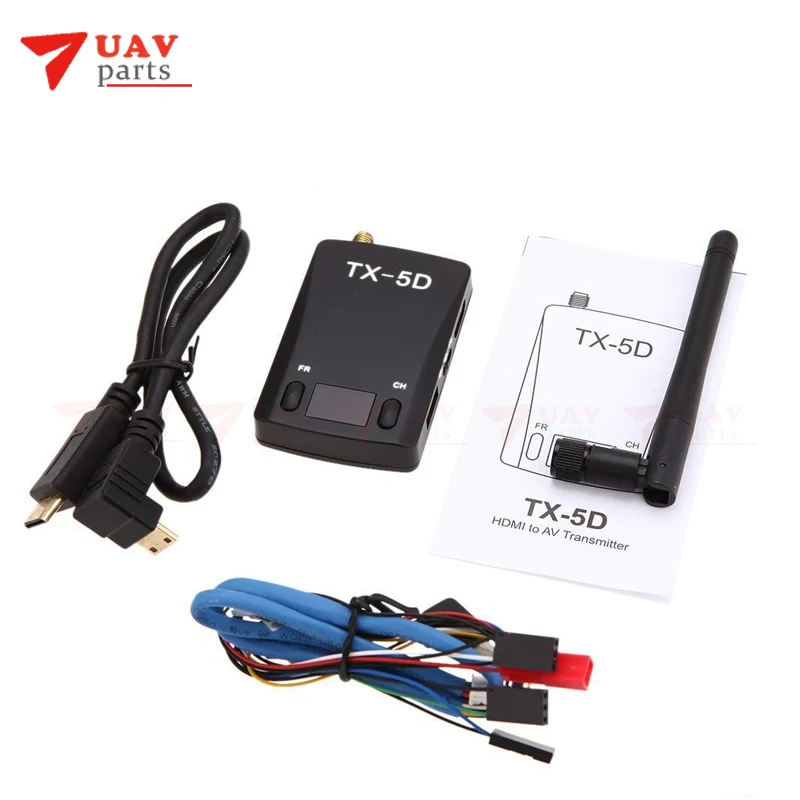 

Skyzone TX-5D 5.8Ghz 600mW 32 Channel HDMI to AV FPV Transmitter Module for RC MultiCopter GOPRO HERO