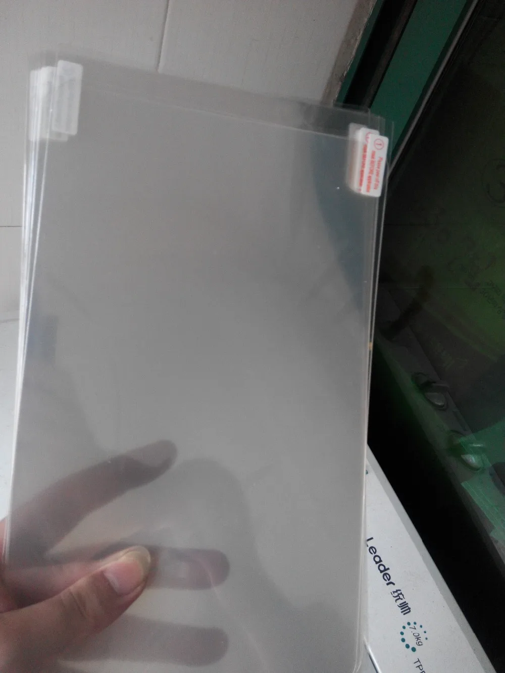 10pcs/lot tablet screen protector film for 9.6 inch MTK6582/MTK6592