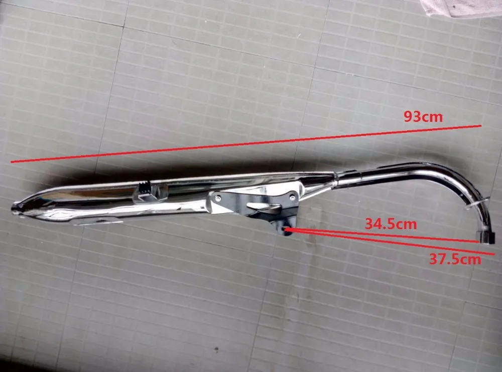 

JH70 C70 JS48Q CG125 Vintage Modified Shape Motorcycle Exhaust Muffler