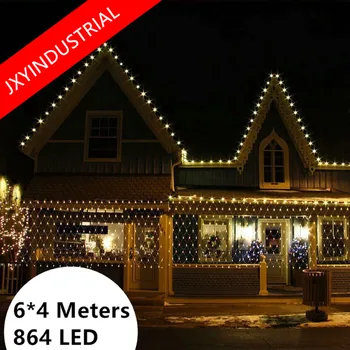 

Waterproof LED Net 1.5*1.5M/96LEDs 8 kinds of patterns weaving string lights