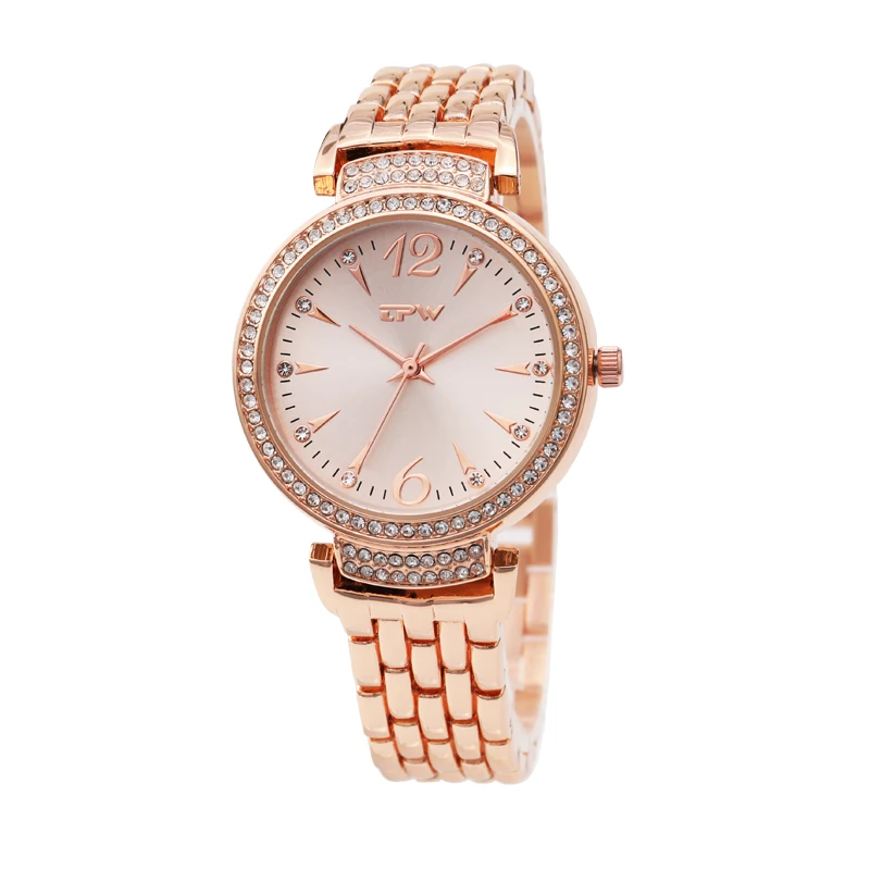 Hot Sale Fashion Stainless Steel Rose Gold & Silver Band Quartz Watch Luxury Women Rhinestone Watches Valentine Gift Hot Sale Fashion Stainless Steel Rose Gold & Silver Band Quartz Watch Luxury Women Rhinestone Watches Valentine Gift