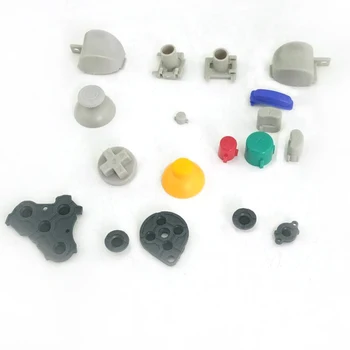 

1set Analog Stick Cap Buttons Keypads Y X A B Z Buttons for Game cube for N-G-C controller Joystick