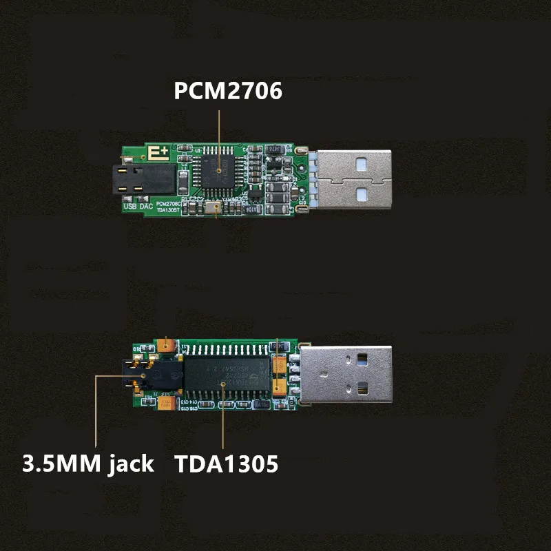 PCM2706 компьютерная звуковая карта ES9018K2M аудио декодер усилитель мощности для наушников ЦАП OTG ES9023 OPA1642 TDA1305 SA9023