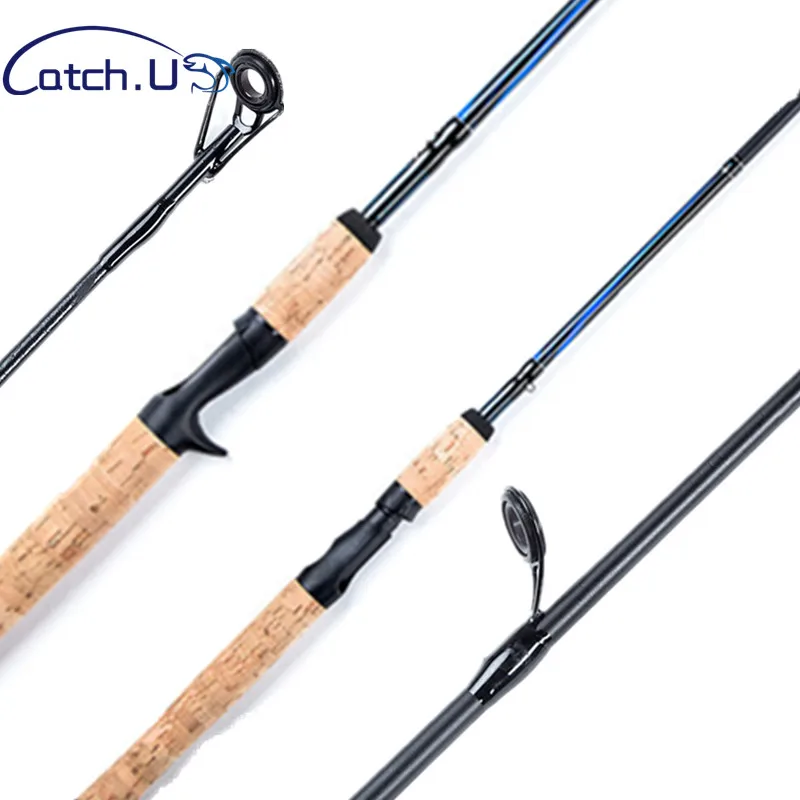 Catch U 2 Tips M/MH удочка, углеродистая жесткая спиннинговая удочка, удочка для ловли рыбы