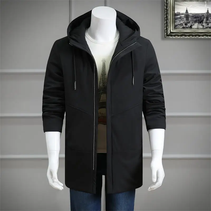 Plus size 8xl 6xl 5xl 25 Degree Temperature Parka Men Cotton Padded ...