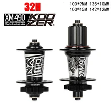 2019 Koozer XM490 Hubs 4 Bearing MTB Mountain Bike Hub Rear 10*135mm QR 100*15 12*142mm Thru 32 Holes Disc Brake Bicycle Hub цена 2019 Koozer XM490 Hubs 4 Bearing MTB Mountain Bike Hub Rear 10*135mm QR 100*15 12*142mm Thru 32 Holes Disc Brake Bicycle Hub цены онлайн