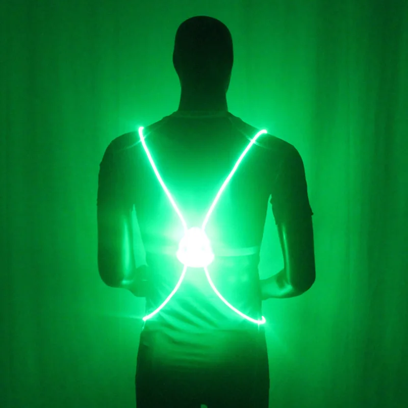 Discount Bicycle Lights Night Running Riding Vest Color Reflective LED Back Bike Light Night Safety Taillight Warning Lights For Cycling 19 Discount Bicycle Lights Night Running Riding Vest Color Reflective LED Back Bike Light Night Safety Taillight Warning Lights For Cycling 19
