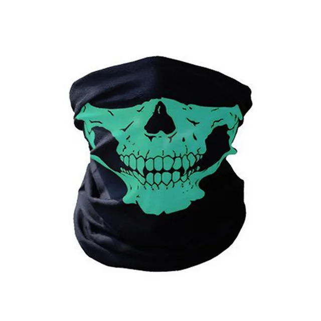 New Halloween Skull Bandana Neck Face Mask Headscarf Tubular