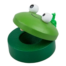 Children’s Musical Percussion Instrument Wooden Castanet Preschool Education Toy