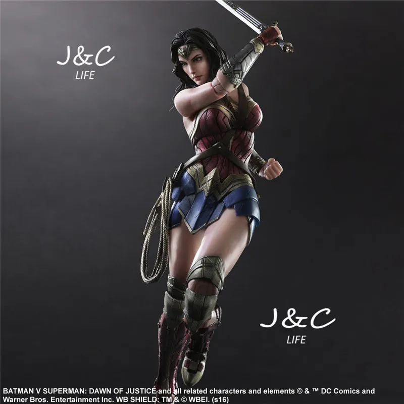 Liga de la justicia Superman VS Batman Movie Wonder woman Action Figure 27 cm PVC Model colecciona Anime Model Toys Juguetes niños Juguetes Liga de la justicia Superman VS Batman Movie Wonder woman Action Figure 27 cm PVC Model colecciona Anime Model Toys Juguetes niños Juguetes