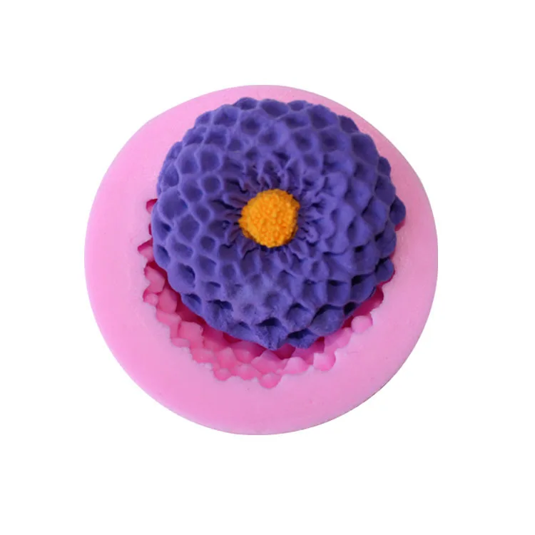 DIY violet sugar craft tools cake silicone mold handmade soap chocolate candy Fondant baking Free shipping 1240 |