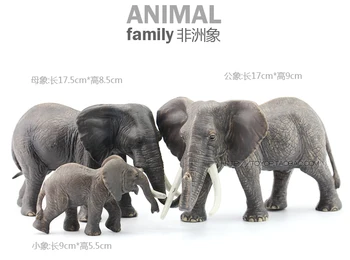 

Animal Plastic Model Safari, Simulated Plastic Wildlife Zoo Safari Zebra Lion Tiger Elephant Various Animal Models