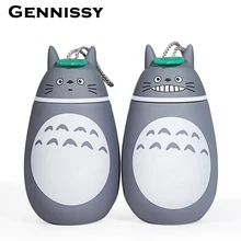 

280ml Vacuum Cartoon Totoro Thermos Bottle Stainless Steel Thermal Cups 0-6 hours heat For Water Light Children Totoro Thermocup