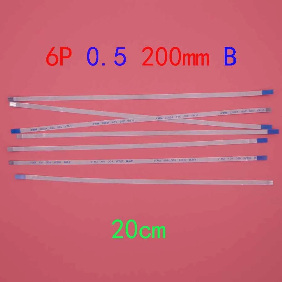 

5-100pcs New Power Switch flex cable For Asus A550 A550C X550 X550V X550VC X550C X550CC FFC FPC Flexible Cable Length 20cm 6-Pin