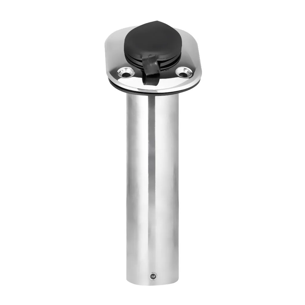 New Hot Stainless Steel Boat Fishing Rod Holder Flush Mount Pole Stand 30 Degree for Kayak Canoe Fishing Boat Accessories