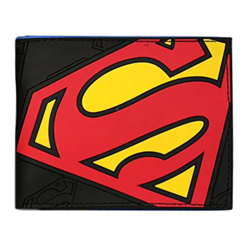 Комиксы DC Marvel анимация мужские кошельки герой Союза Железный человек Капитан Америка Человек-паук Бэтмен Супермен кошелек модный кошелек - Цвет: 33