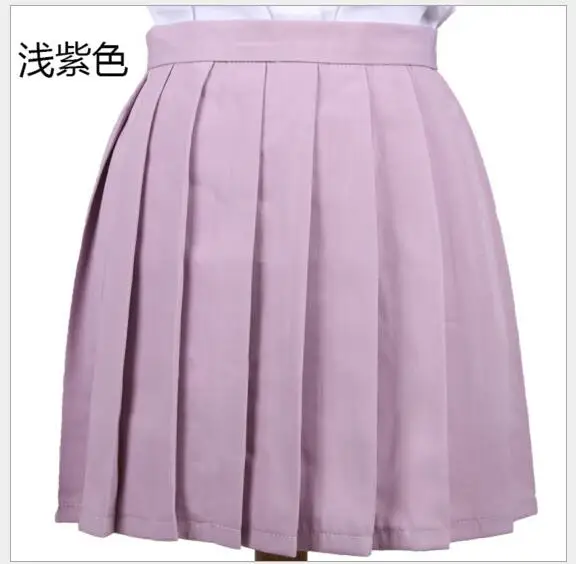 2017 High Waist Pleated Skirt Anime Cosplay School Uniform Student Girl Pleated Skirt for Girl 2017 High Waist Pleated Skirt Anime Cosplay School Uniform Student Girl Pleated Skirt for Girl