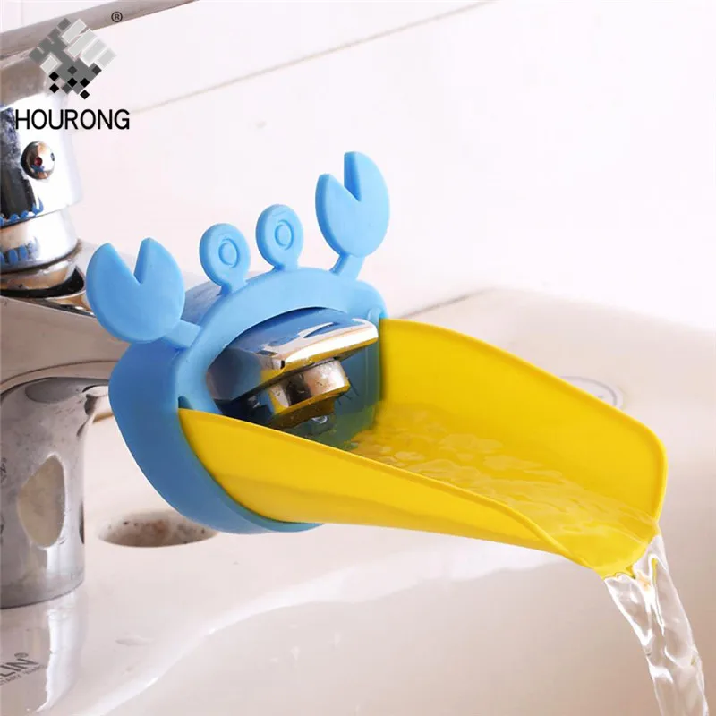 Bathroom-Sink-Faucet-Chute-Extender-Children-Kids-Washing-Hands