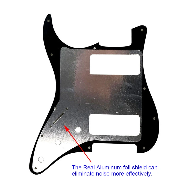 back P90 humbucker st hh pickguard