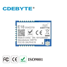 E18-2G4Z27SI Zigbee CC2530 PA CC2592 2.4Ghz 500mW IoT uhf Wireless Transceiver 27dBm 2.4 ghz Transmitter and Receiver Module E18-2G4Z27SI Zigbee CC2530 PA CC2592 2.4Ghz 500mW IoT uhf Wireless Transceiver 27dBm 2.4 ghz Transmitter and Receiver Module