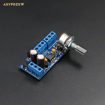 

P7 MINI Preamplifier finished board JRC 4580D Op-amp Low noise 4-fold amplification gain AC 12V-0V-12V
