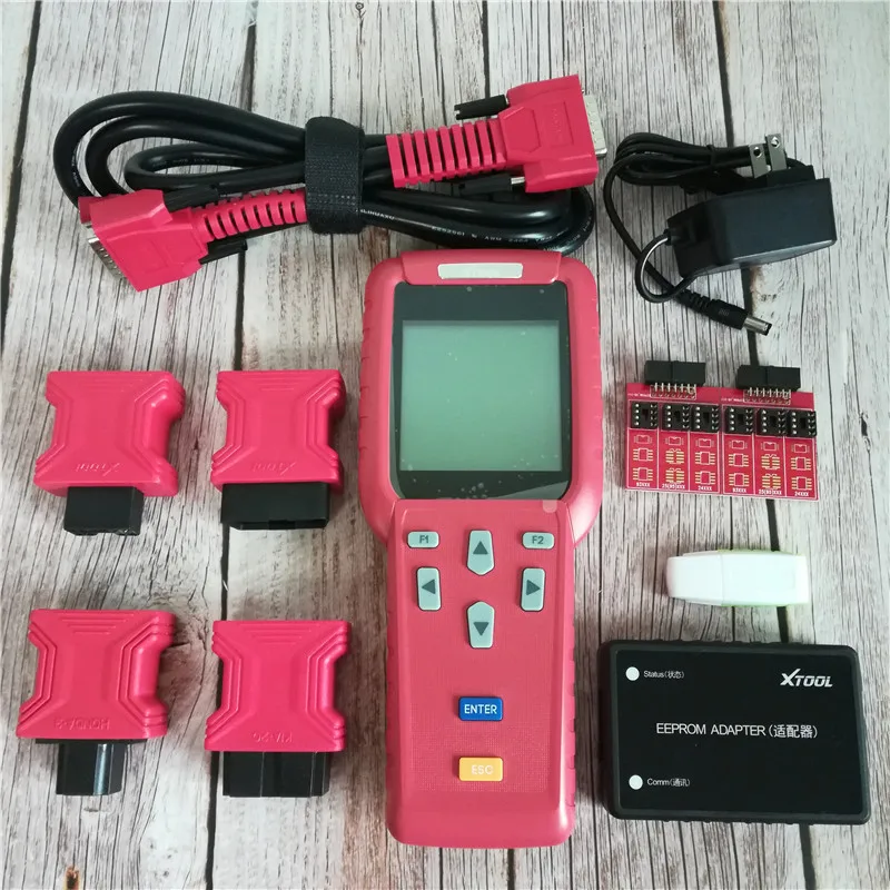 

Original X100 Pro Professional Auto Key Car Mileage Programmer Tool Odometer Adjust OBD2 ECU EEPROM Immobilizer PIN Code Reader