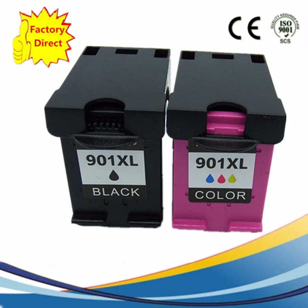 Картриджи для принтера HP901 XL 901XL HP901XL Officejet J4500 J4524 J4535 J4540 J4550 J4580 J4585 J4660|ink cartridge|ink