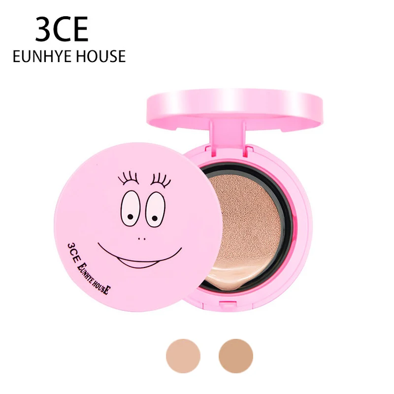 

3CE Eunhye House Brand Face Makeup Loose Enhance Skin Color Air Cushion CC Cream Lasting Makeup Air Cushion BB Cream SET
