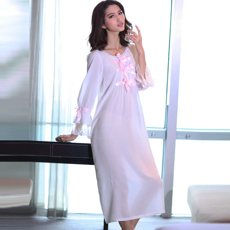long lounging gowns