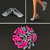 10  pair / lot Fashion Gray Dance Shoes for barbie doll  New high qualiry Doll accessories Free shipping ► Photo 1/5