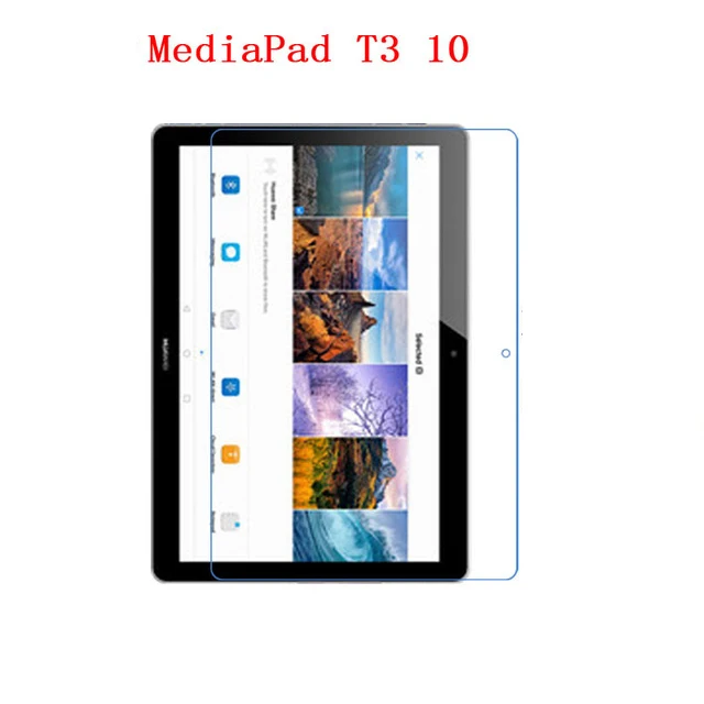 Защитная пленка для экрана Huawei MediaPad T3 10 9 6 дюймов Honor Play Pad 2 планшет + Сухая ткань |