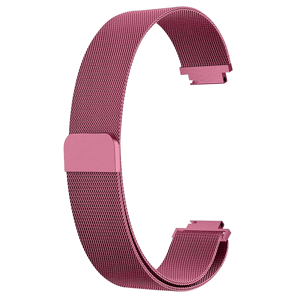 OULUCCI для Fitbit Inspire Hr ремешок из нержавеющей стали часов сетка петля Металлический