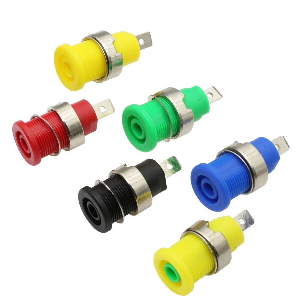 Sample High Quality High Voltage Safety 4mm Banana Socket Panel Mount