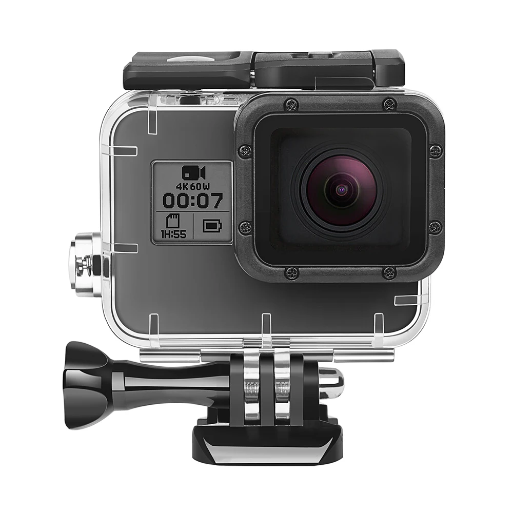 45 м подводный водонепроницаемый чехол для Gopro Hero 7 6 5 черный экшн-камера Дайвинг защитный чехол для Go Pro аксессуар