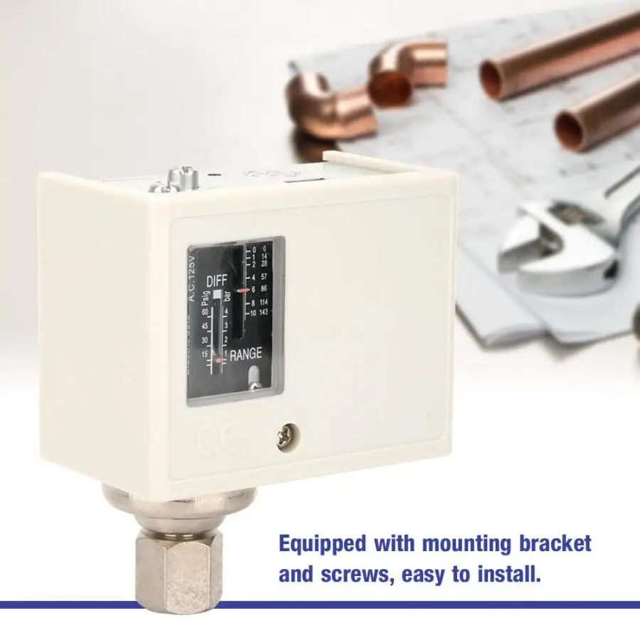 

Touch Switch Electronic G1/4 inch Female Pressure Control Switch Air Water Pump Compressor Pressure Controller Switch New