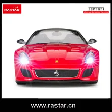 Rastar лицензированный Ferrari 599 GTO 1:14 эмуляция игрушки со светодиодными лампами Горячая Электрический гоночный Радиоуправляемый автомобиль, автомобиль с дистанционным управлением 47100