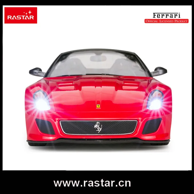 Rastar лицензированный Ferrari 599 GTO 1:14 Игрушки для эмуляции со светодиодными лампами