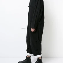 27-44! дизайн мужских повседневных брюк в году и утепленное шерстяное комбинезон