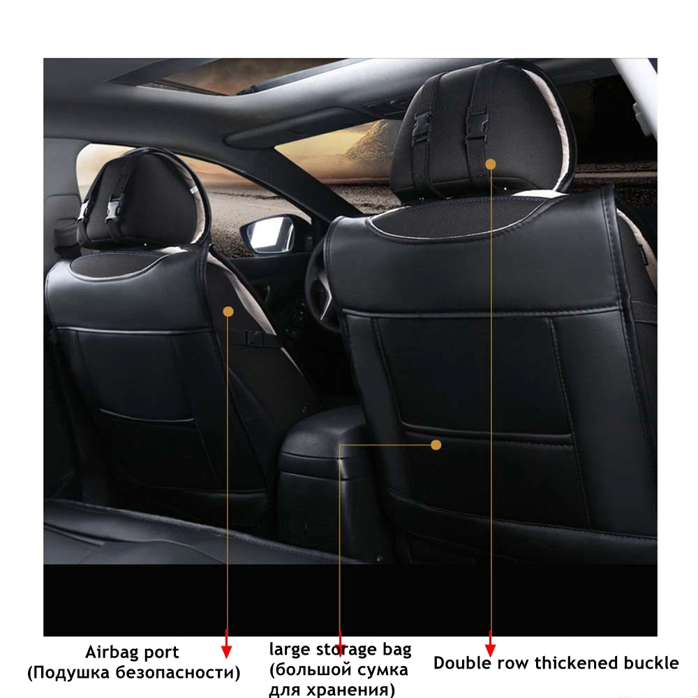 Чехол для автомобильного сиденья VW Volkswagen amarok touareg golf 7 6 4 5 polo passat b5 b6 gol tiguan santana bora