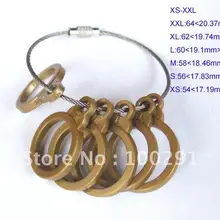 XS-XXL Золото пластиковой кольцевой фильтр оправки подгонка под палец