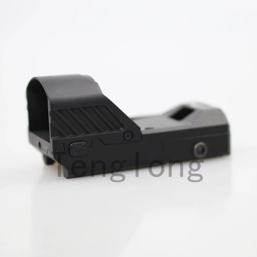 

Toy Reflex Sight 1X25 Red Dot Tactical Optical FC1 Red Dot Sight Reflex Sight Holographic Sight for 20mm Rail Toy Gun (Black)