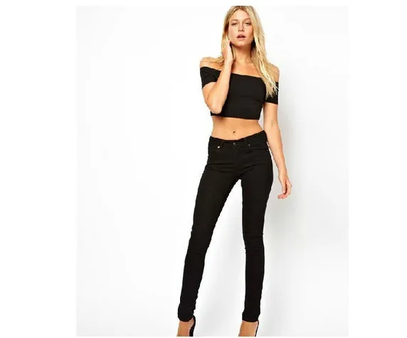 Женский короткий топ с открытыми плечами черный и белый|harajuku crop top|crop topcrop top black |