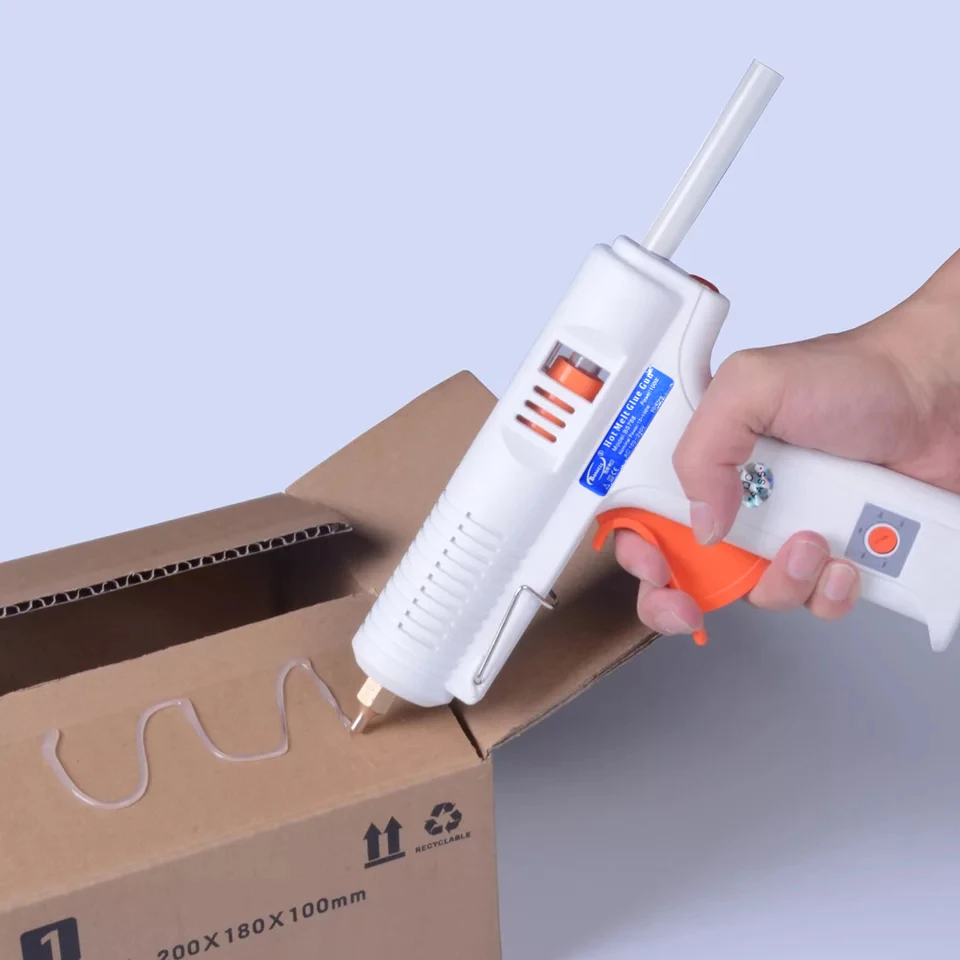 150W 100W Hot Melt Glue Gun with Temperature Control Thermostat 5 Free Glue Sticks for Home DIY Industrial Manufacture 150W 100W Hot Melt Glue Gun with Temperature Control Thermostat 5 Free Glue Sticks for Home DIY Industrial Manufacture
