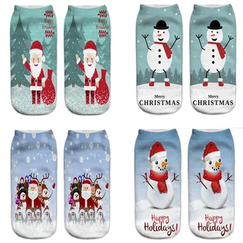 

Christmas style 3D print children's socks