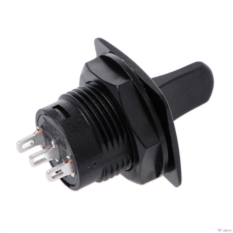 

2018 1PC R13-402 3Pin 2Position ON-OFF-ON Maintained Round Toggle Switch W-store Oct16_A